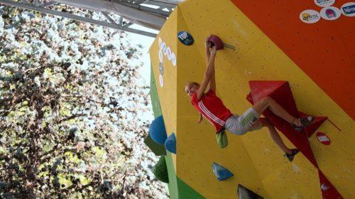 Foto: Slovenska mladinska reprezentanca v športnem plezanju
