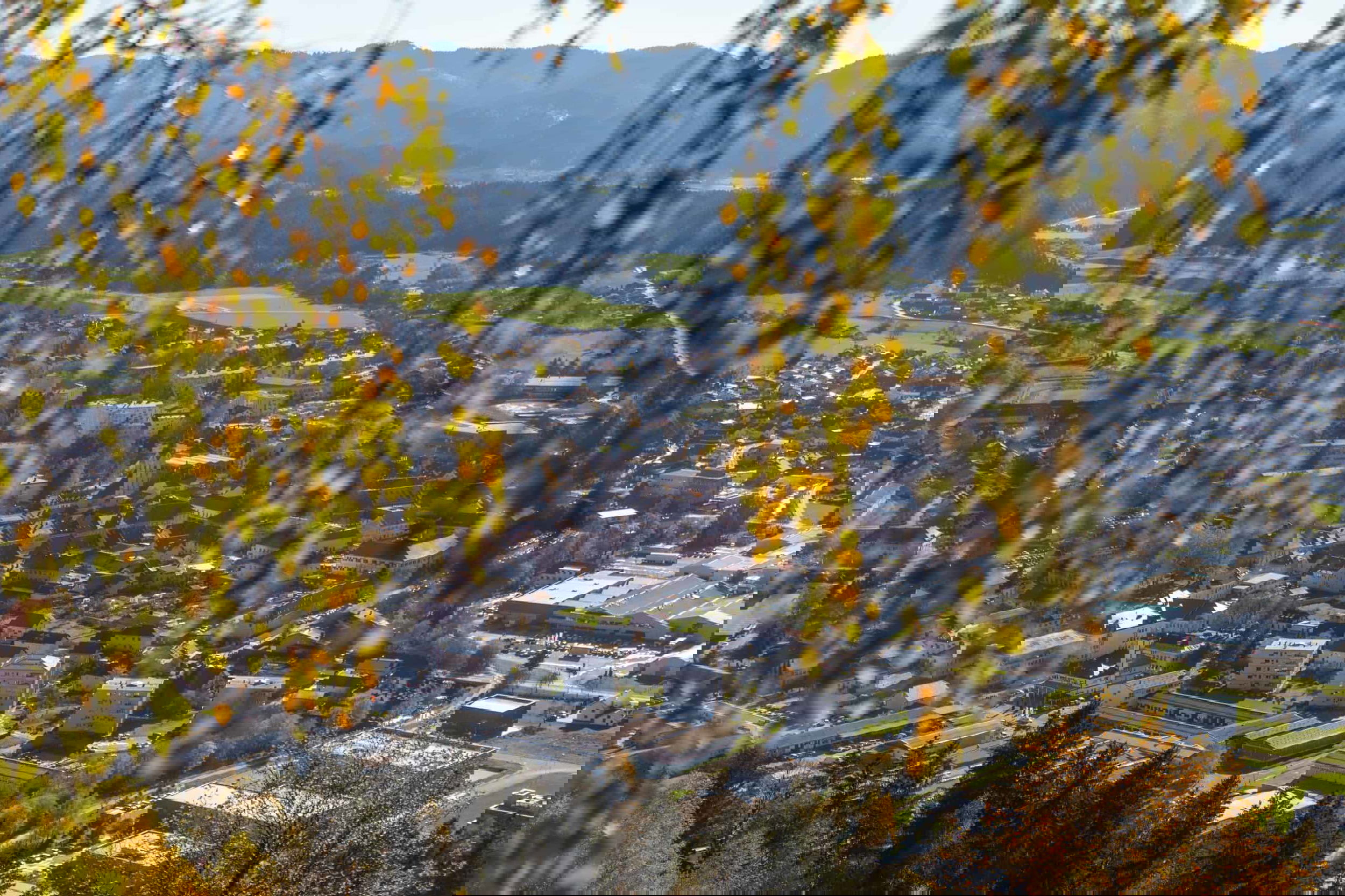 Slovenj Gradec iz zraka, knmedia