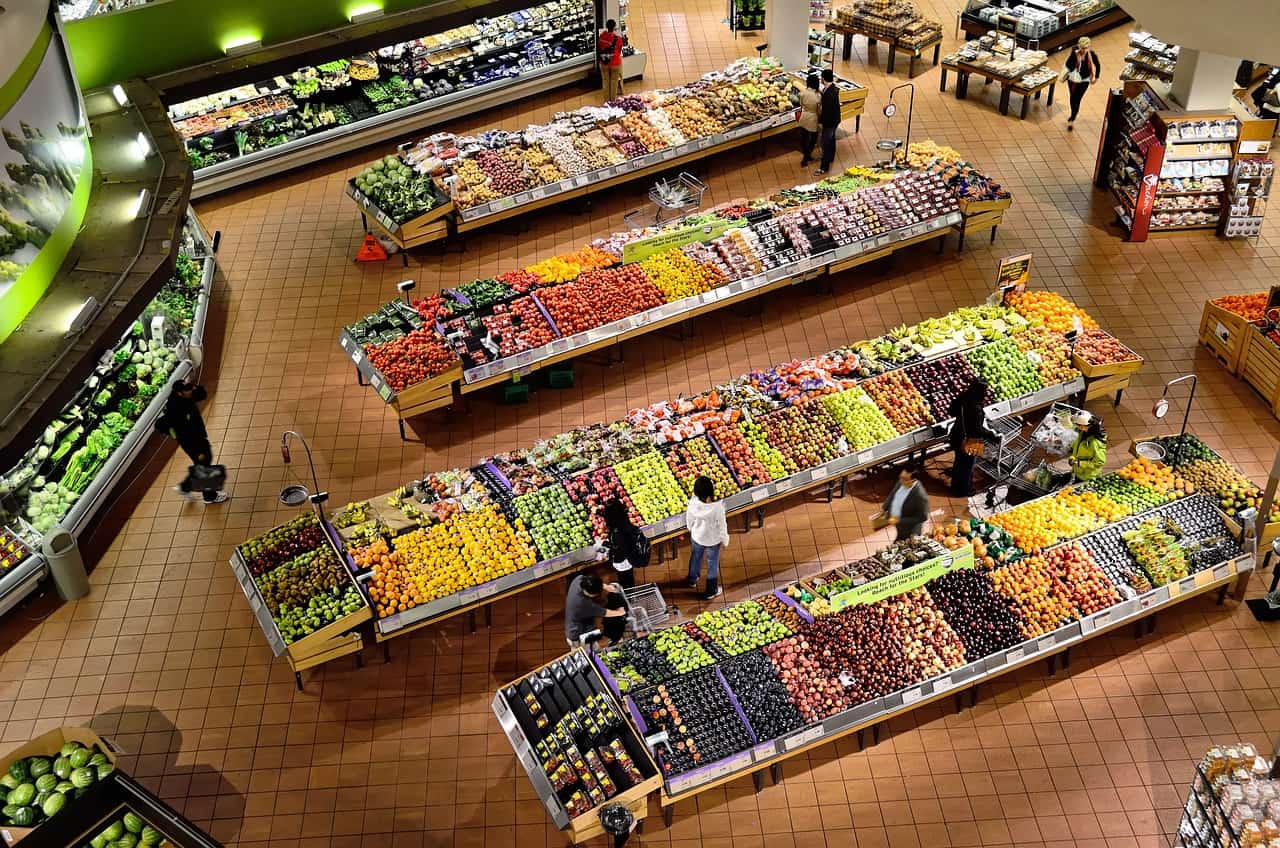 trgovina supermarket zelenjava Pixabay