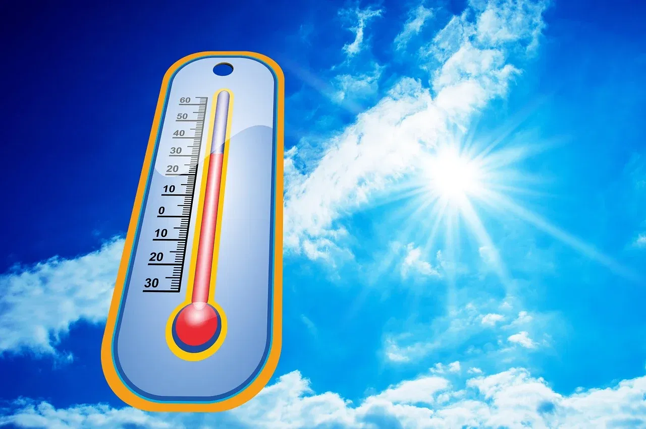 vročinski val termometer
