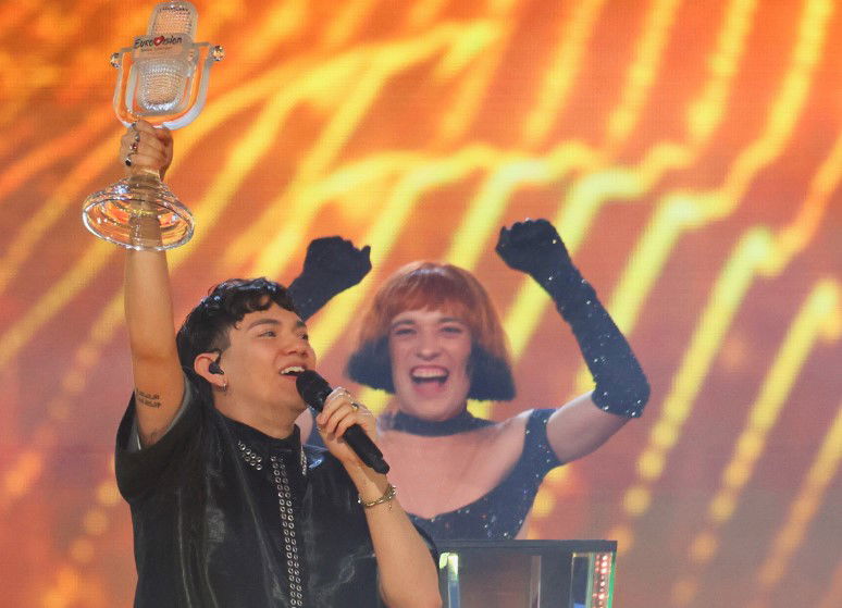 posnetek ekrana Eurovizija novo