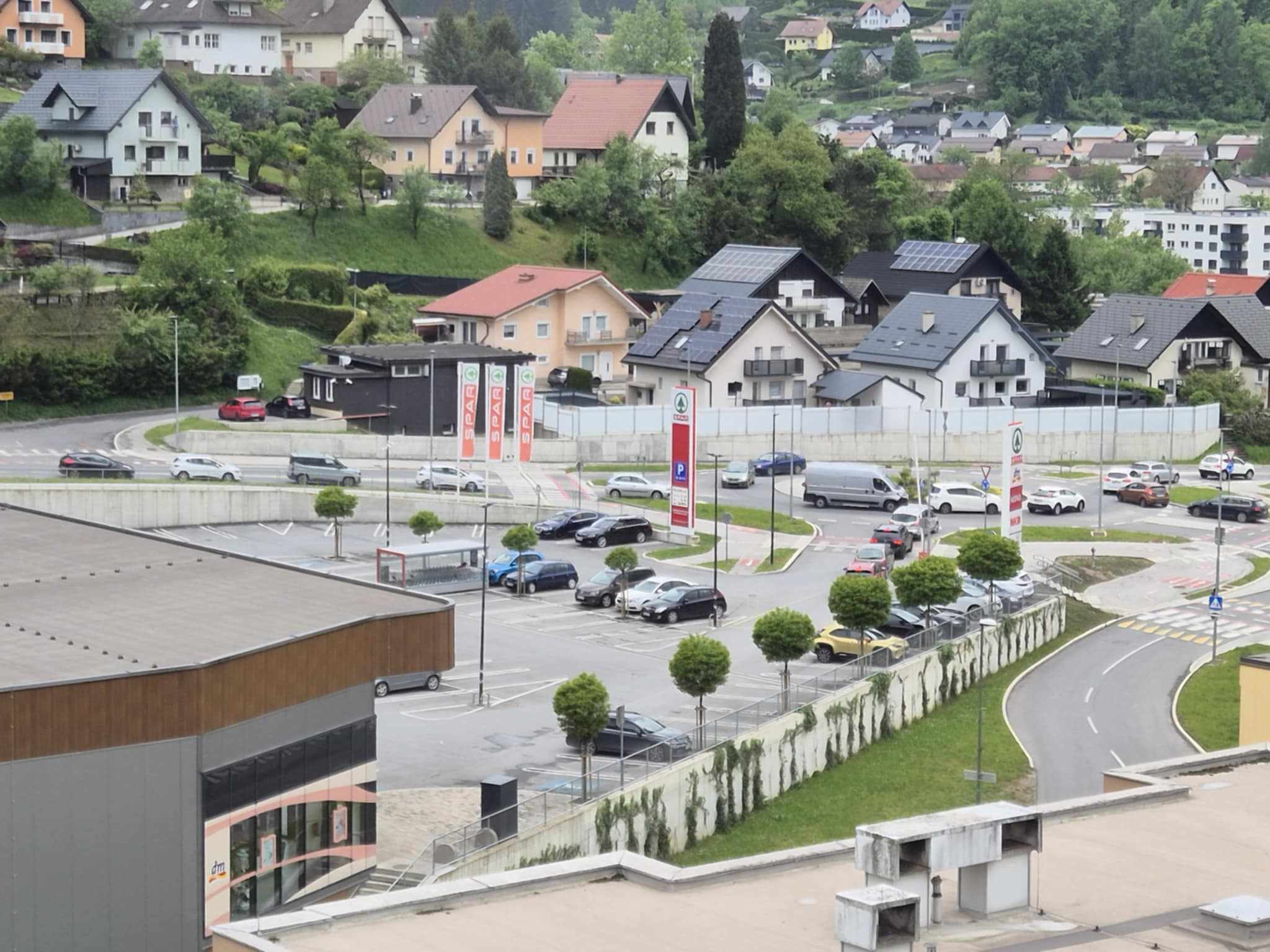 zastoji ravne delo na cesti pri tušu