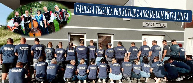 gasilska veselica kotlje