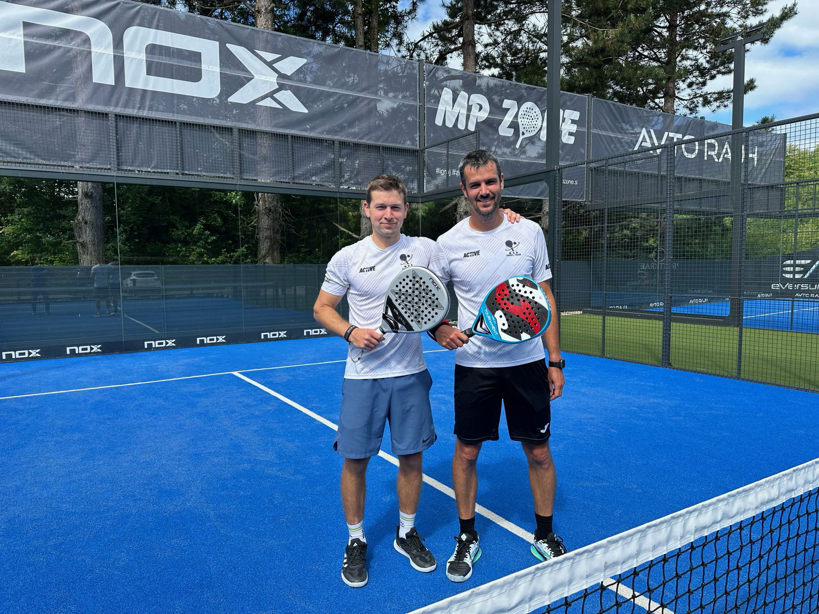 jernej mlakar benjamin beliš padel foto: osebni arhiv