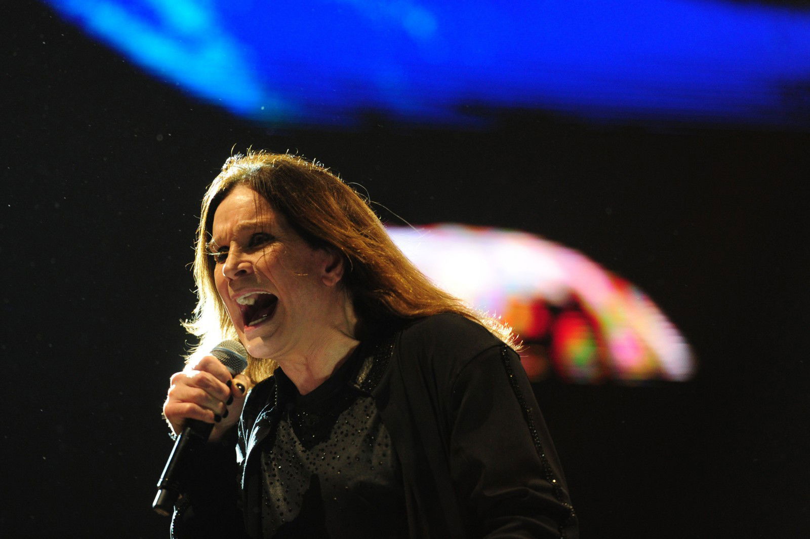 Glasbeni festival Monsters of rock.
Britanski glasbenik Ozzy Osbourne.