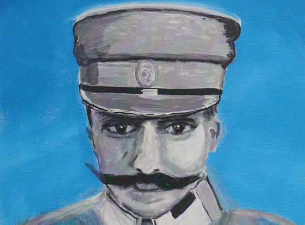 BIBA KODBA, General Maister, 2023, akril BIBA KODBA, General Maister, 2023, akril