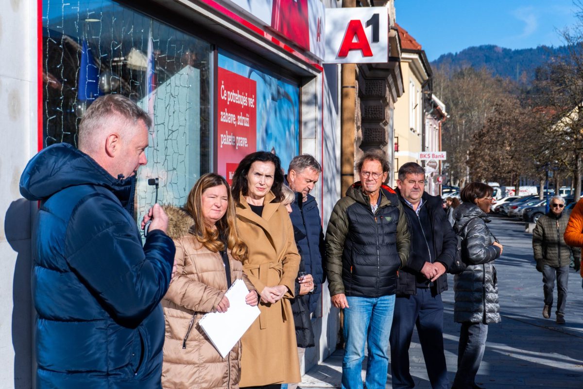 Otvoritev nove poslovalnice A1 v Slovenj Gradcu