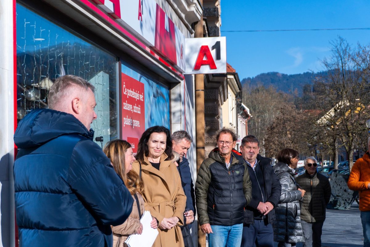 Otvoritev nove poslovalnice A1 v Slovenj Gradcu