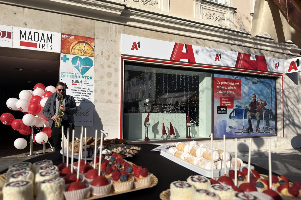 Otvoritev nove poslovalnice A1 v Slovenj Gradcu