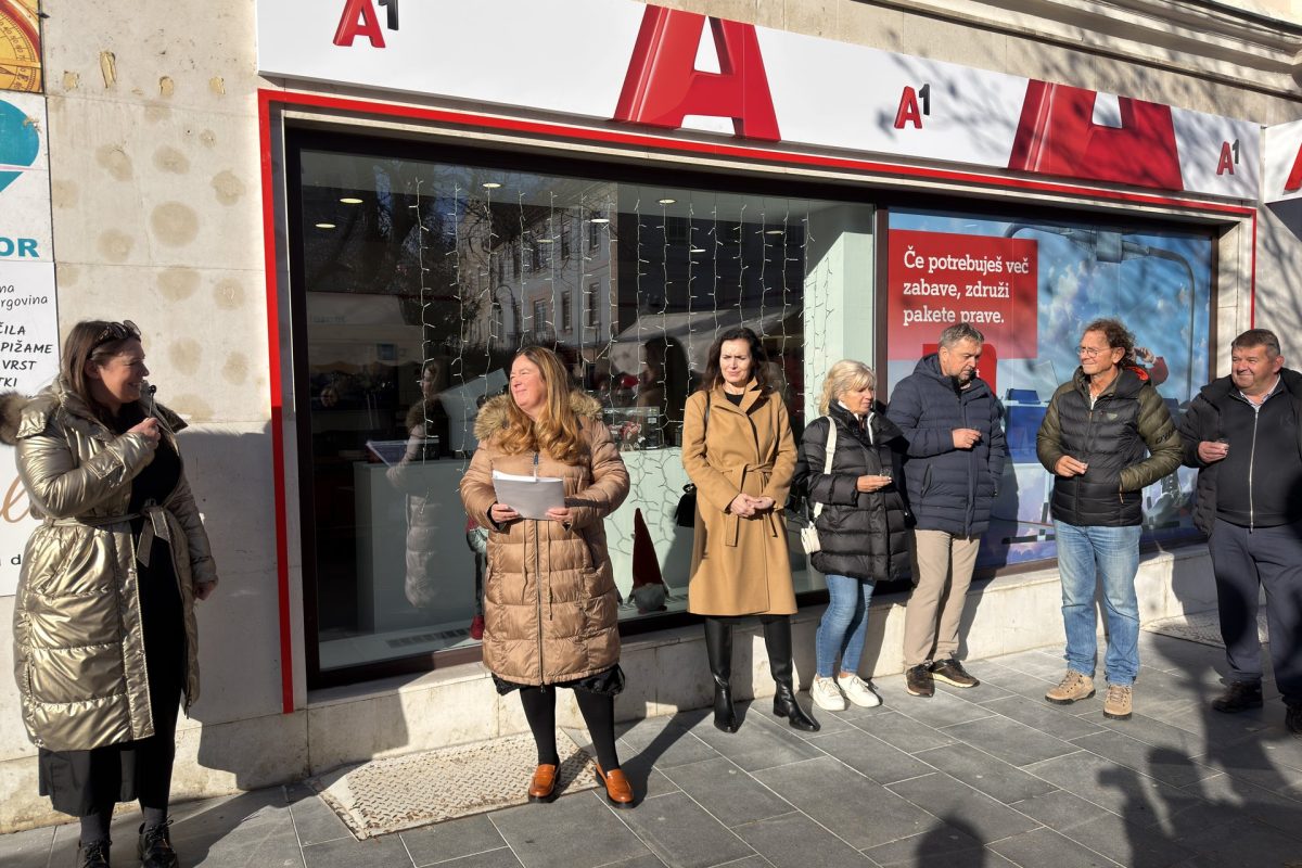 Otvoritev nove poslovalnice A1 v Slovenj Gradcu