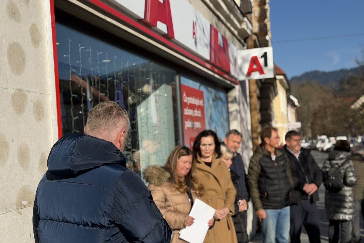 Otvoritev nove poslovalnice A1 v Slovenj Gradcu