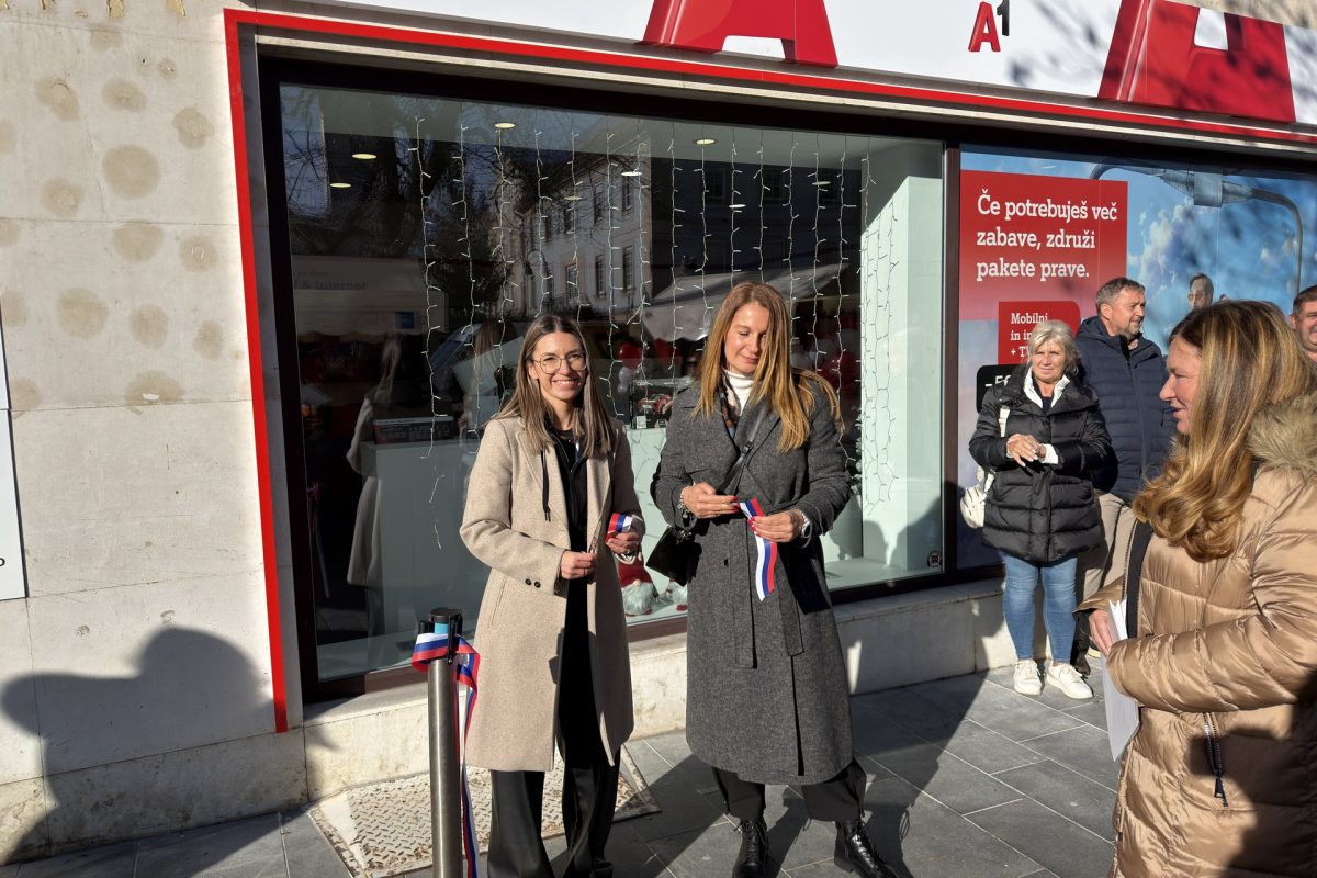 Otvoritev nove poslovalnice A1 v Slovenj Gradcu