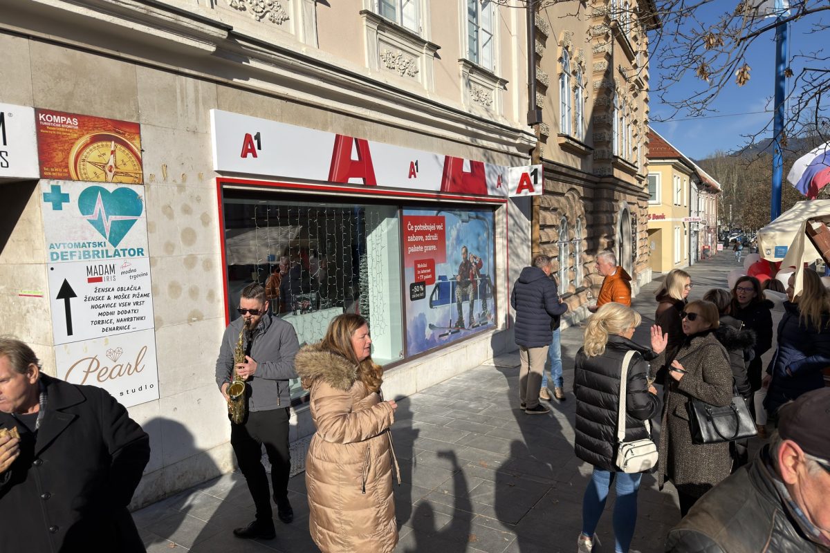 Otvoritev nove poslovalnice A1 v Slovenj Gradcu