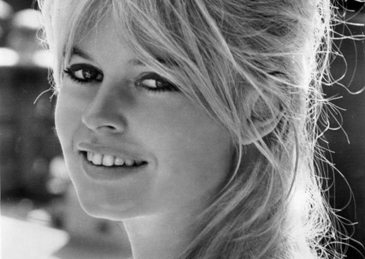 Francoska filmska igralka Brigitte Bardot.