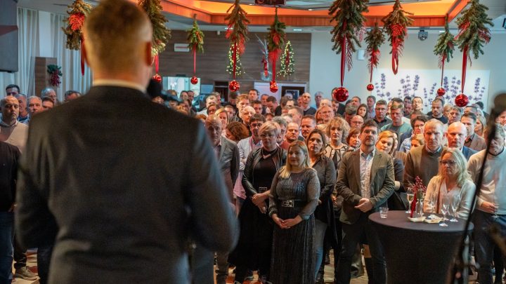 Ponovoletni sprejem župana Tilna Kluglerja