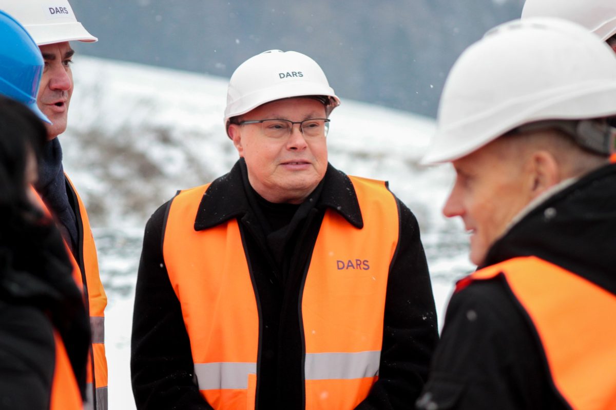 slovestnost ob začetku del na sklopu G - Podgorje na hitri cesti na Koroško