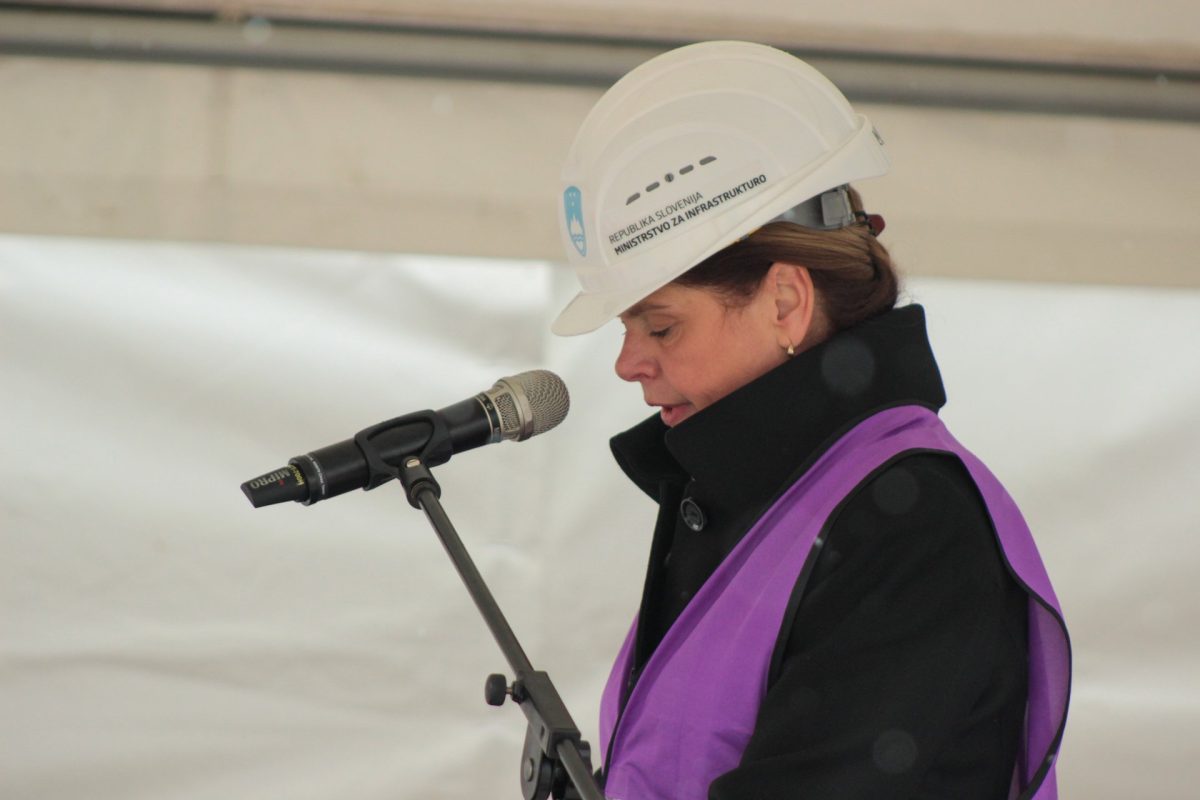 slovestnost ob začetku del na sklopu G - Podgorje na hitri cesti na Koroško